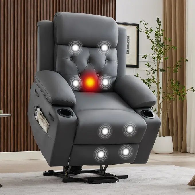Senior comfort lift recliner