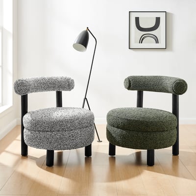 Esther Boucle Accent Chairs