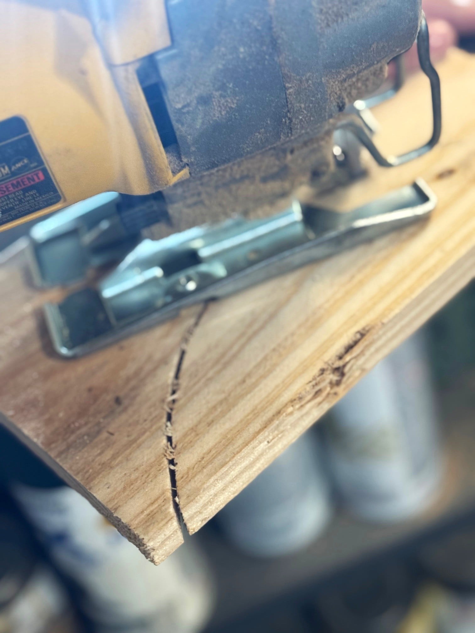 curved cut