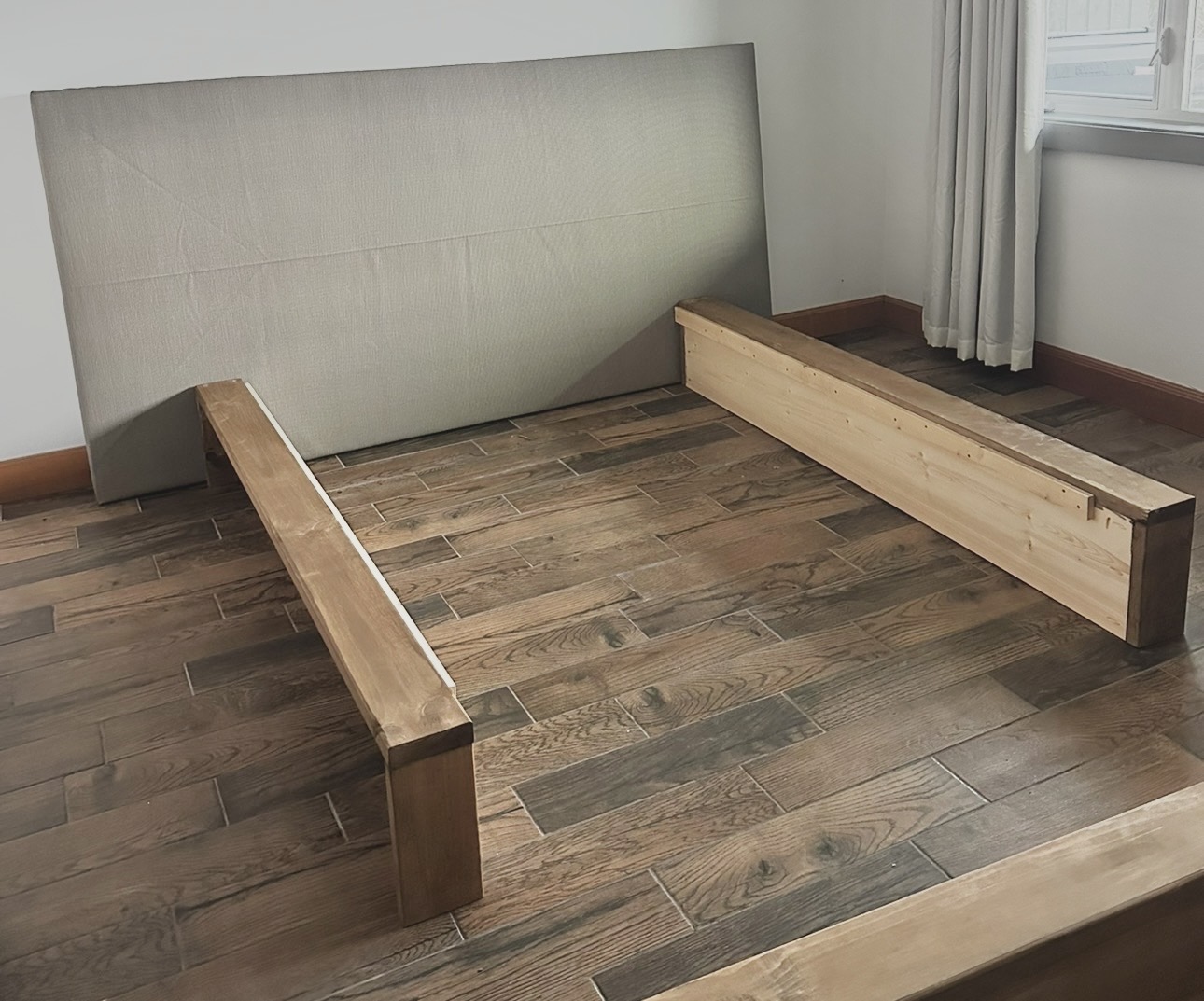 diy upholstered headboard